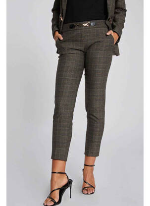 Pantalon chino maro MORGAN femeie