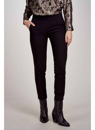 Pantalon chino negru MORGAN femeie