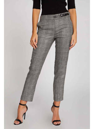 Pantalon chino argintiu MORGAN femeie