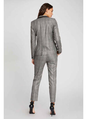 Pantalon chino argintiu MORGAN femeie