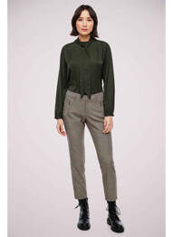 Pantalon chino maro S.OLIVER femme