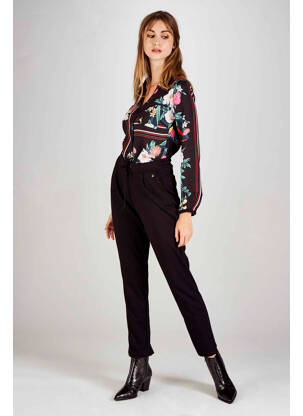 Pantalon slim negru FRANSA femeie