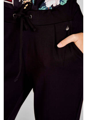 Pantalon slim negru FRANSA femeie