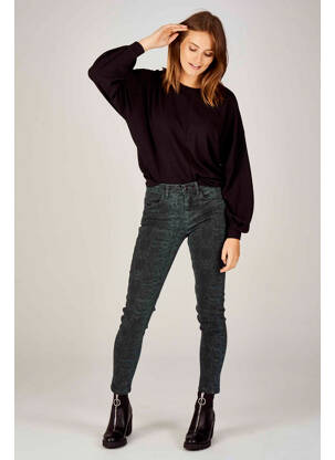 Pantalon slim verde FRANSA femeie