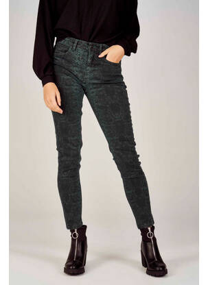 Pantalon slim verde FRANSA femeie