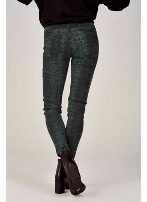 Pantalon slim verde FRANSA femeie