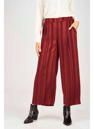 Pantalon evazat roșu FRANSA femeie