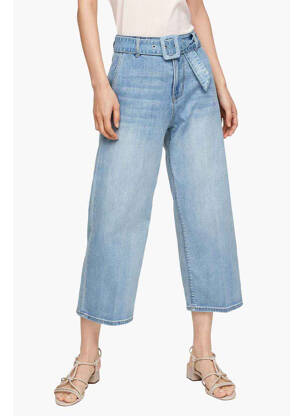 Blugi cu croială largă albastru S.OLIVER femeie