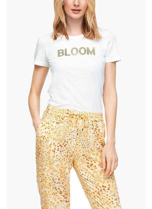 Tricou alb S.OLIVER femeie