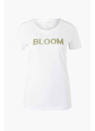 Tricou alb S.OLIVER femeie