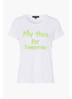 Tricou alb MORE & MORE femeie