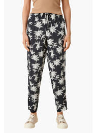 Pantalon evazat negru S.OLIVER femeie