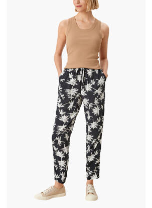 Pantalon evazat negru S.OLIVER femeie