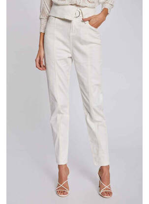 Pantalon slim bej MORGAN femeie