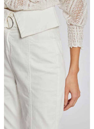 Pantalon slim bej MORGAN femeie