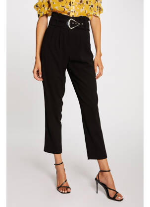 Pantalon drept negru MORGAN femeie