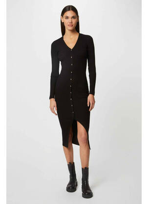 Rochie midi negru MORGAN femeie
