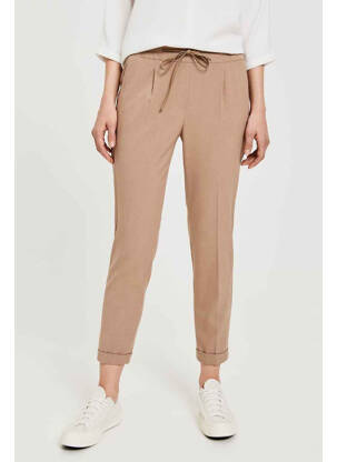 Pantalon slim maro OPUS femeie
