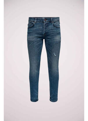 Blugi cu croială slim albastru ONLY&SONS bărbat