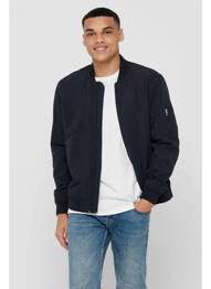 Jachete casual albastru ONLY&SONS bărbat