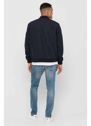 Jachete casual albastru ONLY&SONS bărbat