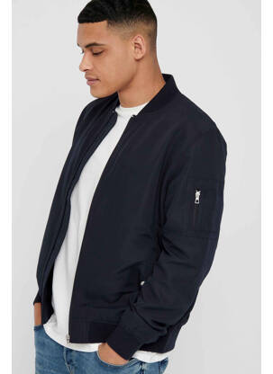 Jachete casual albastru ONLY&SONS bărbat