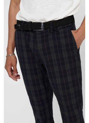 Pantalon chino albastru ONLY&SONS bărbat