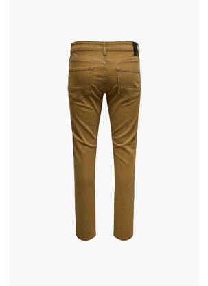 Blugi cu croială slim maro ONLY&SONS bărbat