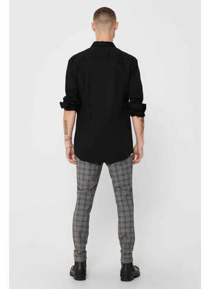 Cămașă cu mâneci lungi negru ONLY&SONS bărbat