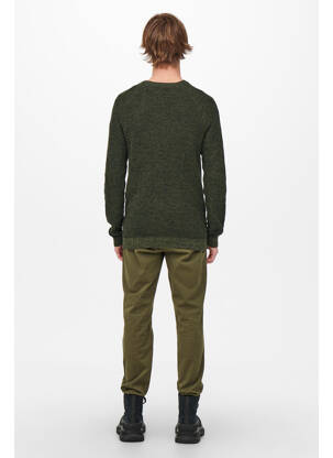 Pulover verde ONLY&SONS bărbat