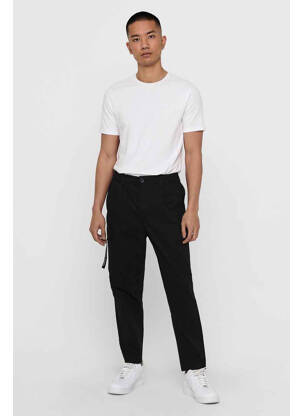 Pantalon chino negru ONLY&SONS bărbat