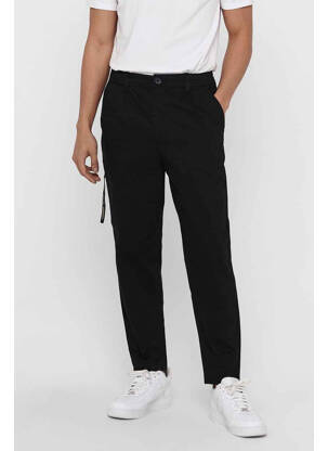 Pantalon chino negru ONLY&SONS bărbat