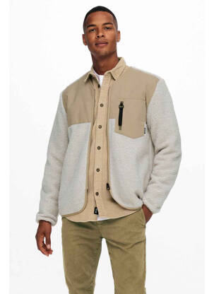 Jachete casual alb ONLY&SONS bărbat