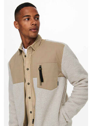 Jachete casual alb ONLY&SONS bărbat