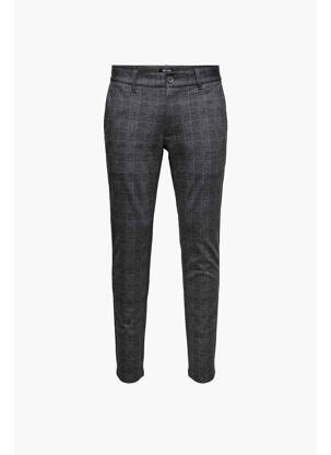 Pantalon chino negru ONLY&SONS bărbat