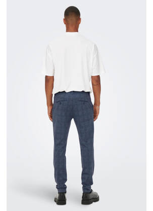 Pantalon chino albastru ONLY&SONS bărbat