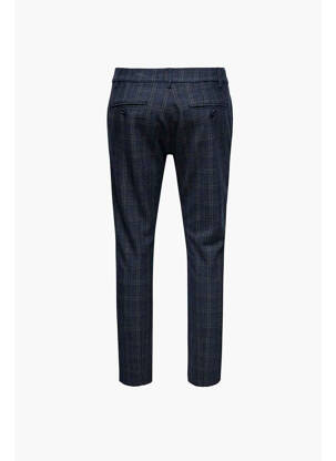 Pantalon slim albastru ONLY&SONS bărbat
