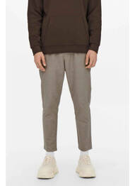 Pantalon chino taupe ONLY&SONS bărbat
