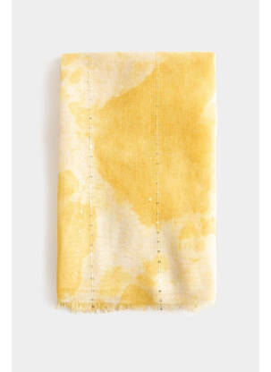 Eșarfă galben MORGAN femeie