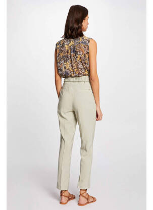 Pantalon drept verde MORGAN femeie