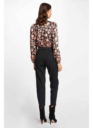 Pantalon drept negru MORGAN femeie