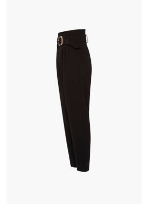 Pantalon drept negru MORGAN femeie