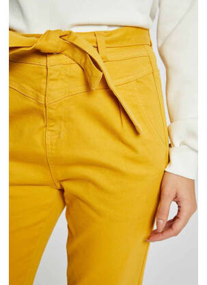 Pantalon 7/8 galben MORGAN femeie