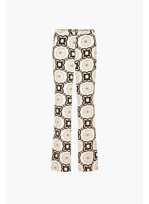 Pantalon drept alb MORGAN femeie