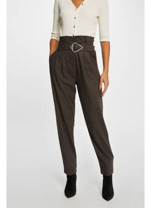 Pantalon slim maro MORGAN femeie
