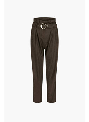 Pantalon slim maro MORGAN femeie