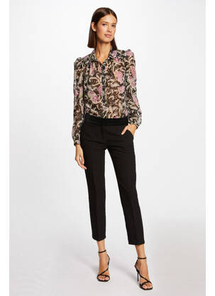 Pantalon chino negru MORGAN femeie