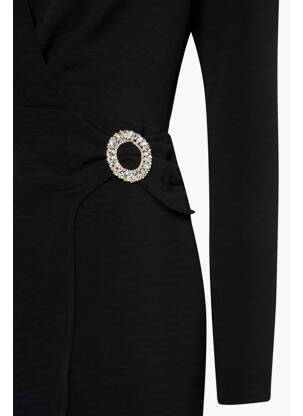 Rochie midi negru MORGAN femeie