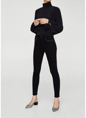 Blugi skinny negru MANGO femeie