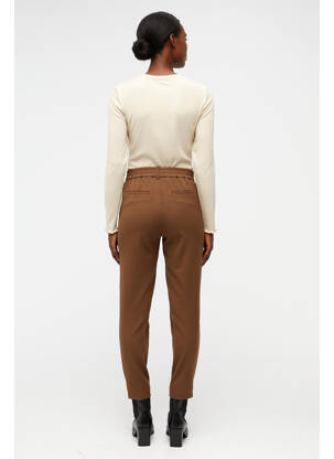 Pantalon slim maro OBJECT femeie